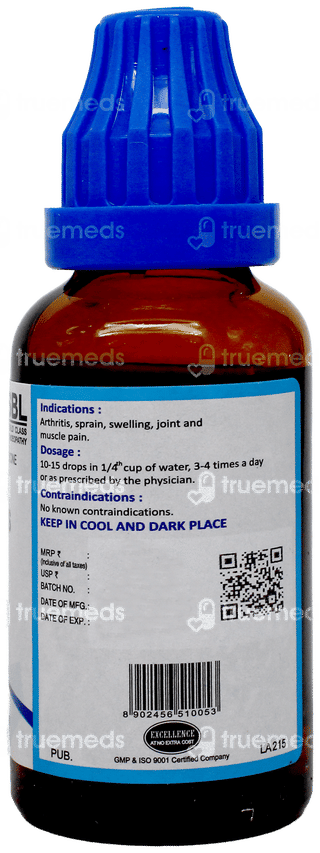 Sbl No 6 Drops 30Ml